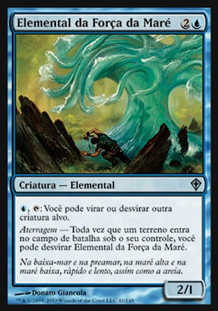 Elemental da Força da Maré / Tideforce Elemental - Magic: The Gathering - MoxLand