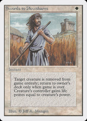 Espadas em Arados / Swords to Plowshares - Magic: The Gathering - MoxLand