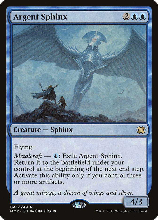 Esfinge Argentada / Argent Sphinx - Magic: The Gathering - MoxLand