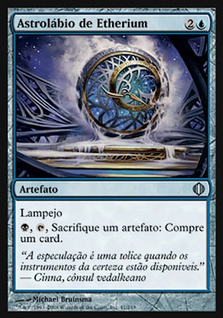 Astrolábio de Etherium / Etherium Astrolabe - Magic: The Gathering - MoxLand