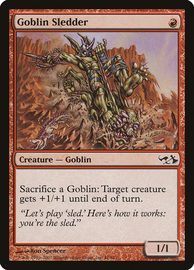 Goblin Toboganista / Goblin Sledder - Magic: The Gathering - MoxLand