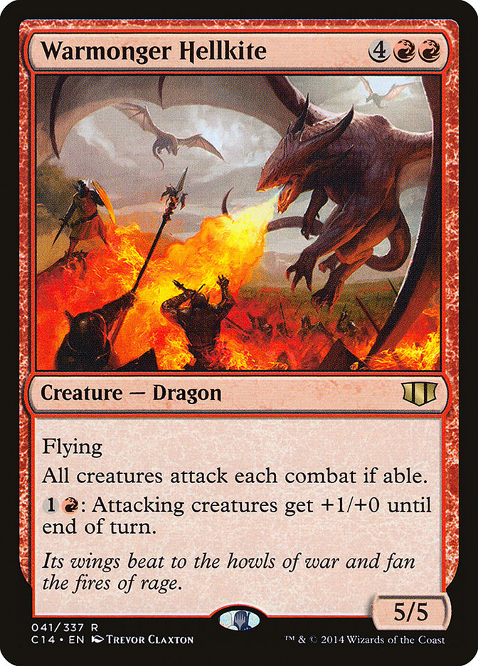 Warmonger Hellkite / Warmonger Hellkite - Magic: The Gathering - MoxLand