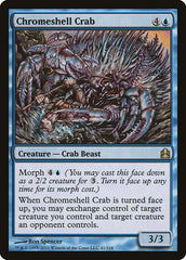 Caranguejo de Carapaça Cromada / Chromeshell Crab - Magic: The Gathering - MoxLand