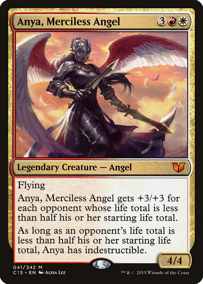 Anya, Merciless Angel / Anya, Merciless Angel - Magic: The Gathering - MoxLand