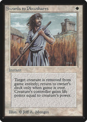 Espadas em Arados / Swords to Plowshares - Magic: The Gathering - MoxLand