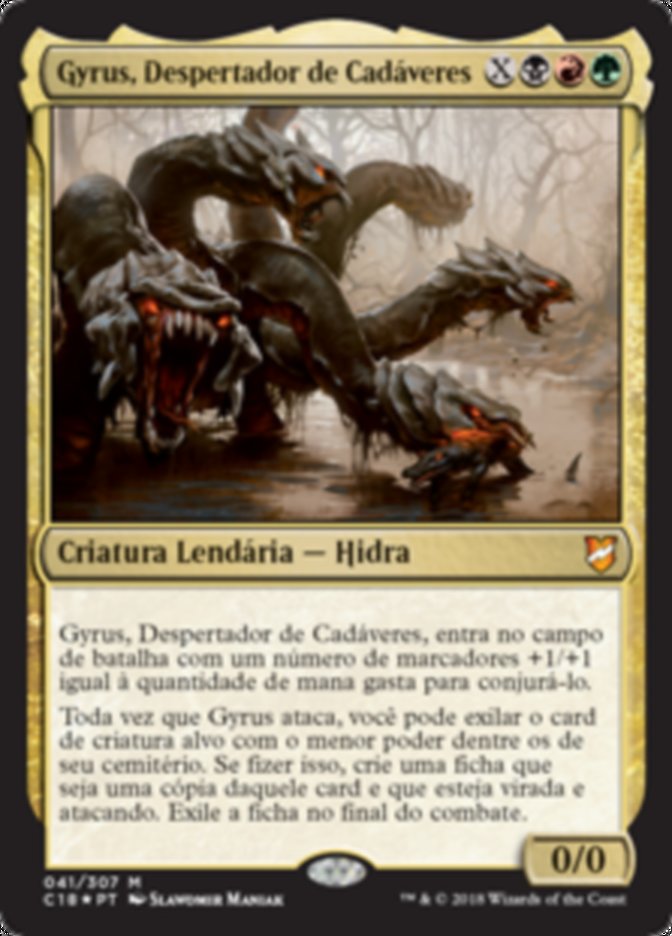 Gyrus, Despertador de Cadáveres / Gyrus, Waker of Corpses - Magic: The Gathering - MoxLand