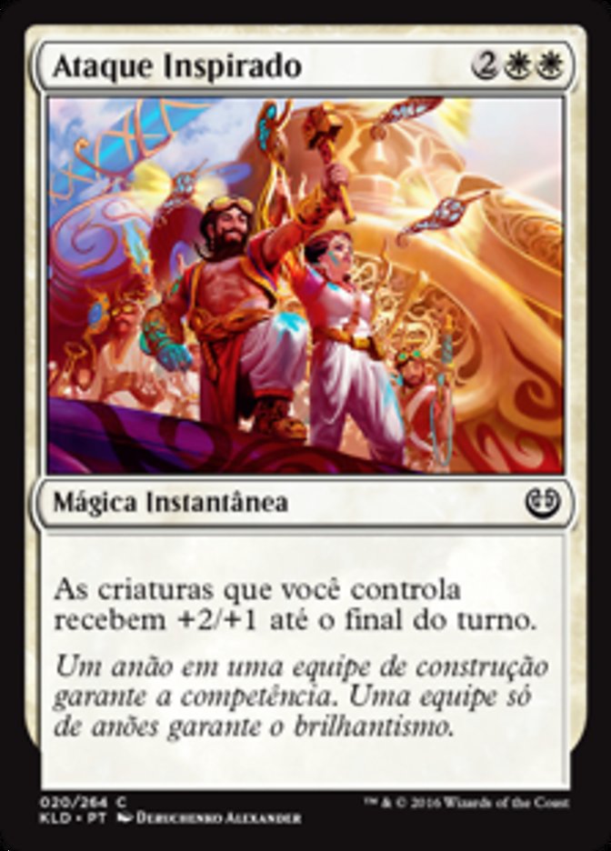 Ataque Inspirado / Inspired Charge - Magic: The Gathering - MoxLand