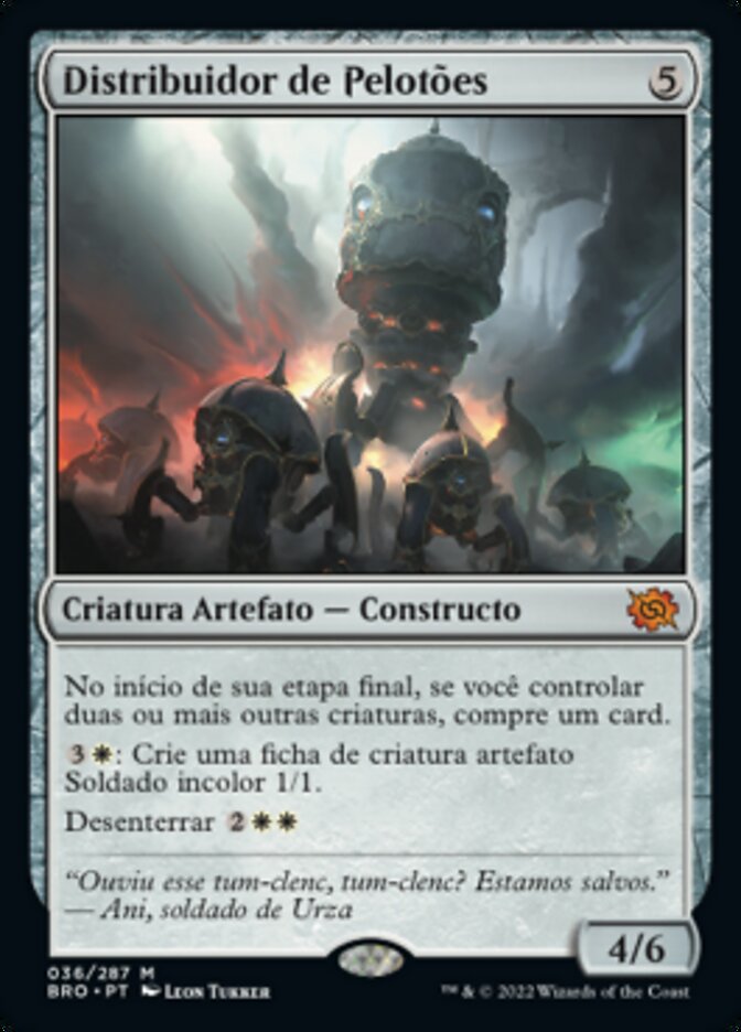 Distribuidor de Pelotões / Platoon Dispenser - Magic: The Gathering - MoxLand