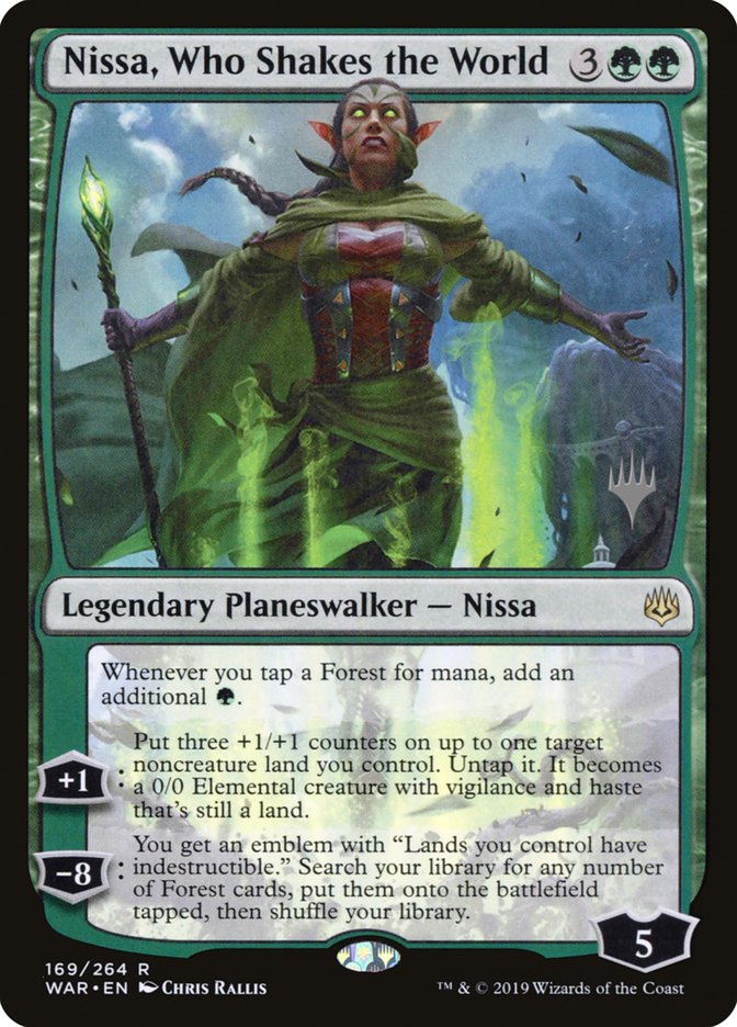 Nissa, Abaladora do Mundo / Nissa, Who Shakes the World - Magic: The Gathering - MoxLand