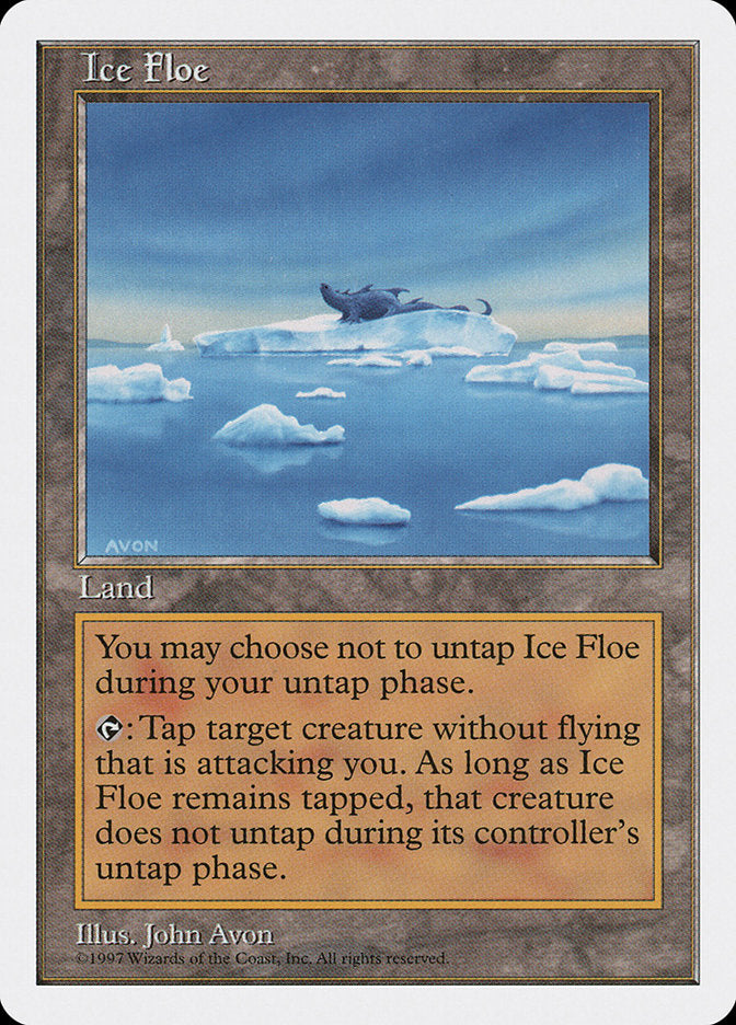 Banquisa / Ice Floe - Magic: The Gathering - MoxLand