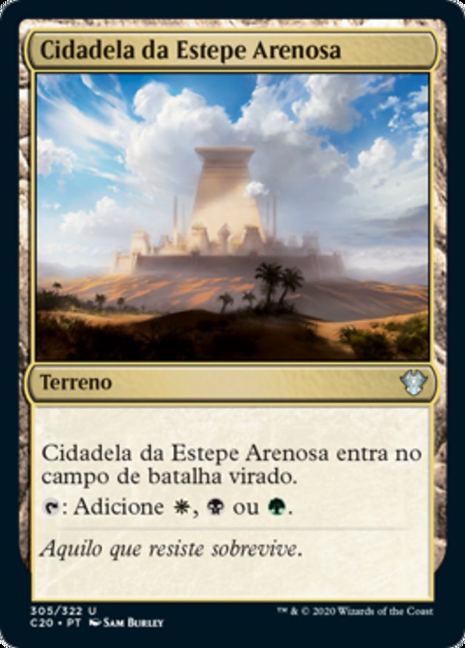 Cidadela da Estepe Arenosa / Sandsteppe Citadel - Magic: The Gathering - MoxLand