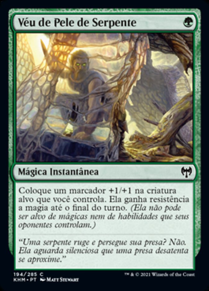 Véu de Pele de Serpente / Snakeskin Veil - Magic: The Gathering - MoxLand