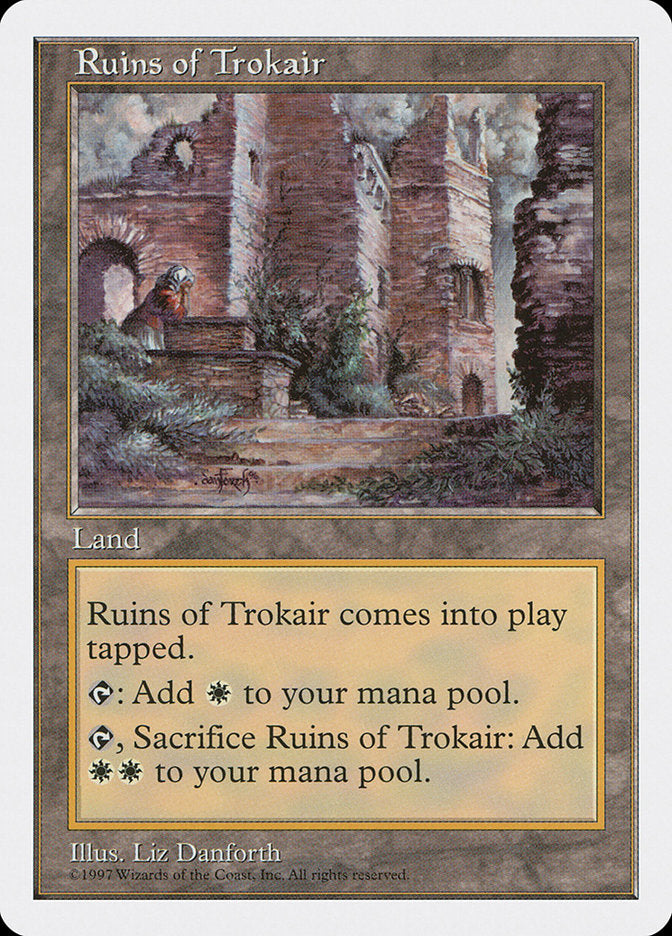 Ruínas de Trokair / Ruins of Trokair - Magic: The Gathering - MoxLand