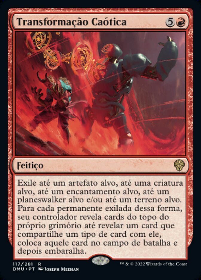 Transformação Caótica / Chaotic Transformation - Magic: The Gathering - MoxLand