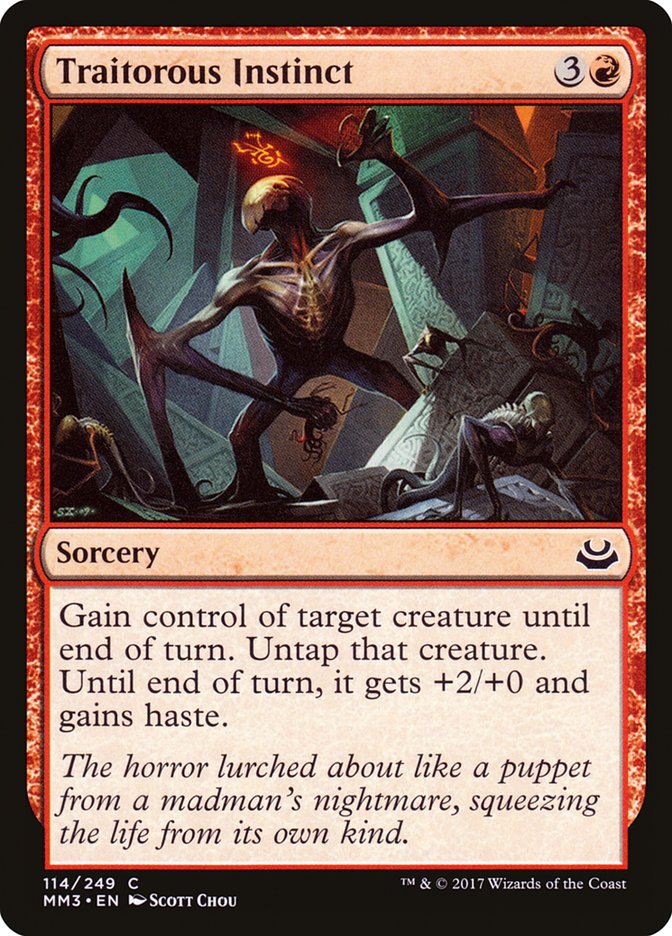 Instinto Traidor / Traitorous Instinct - Magic: The Gathering - MoxLand