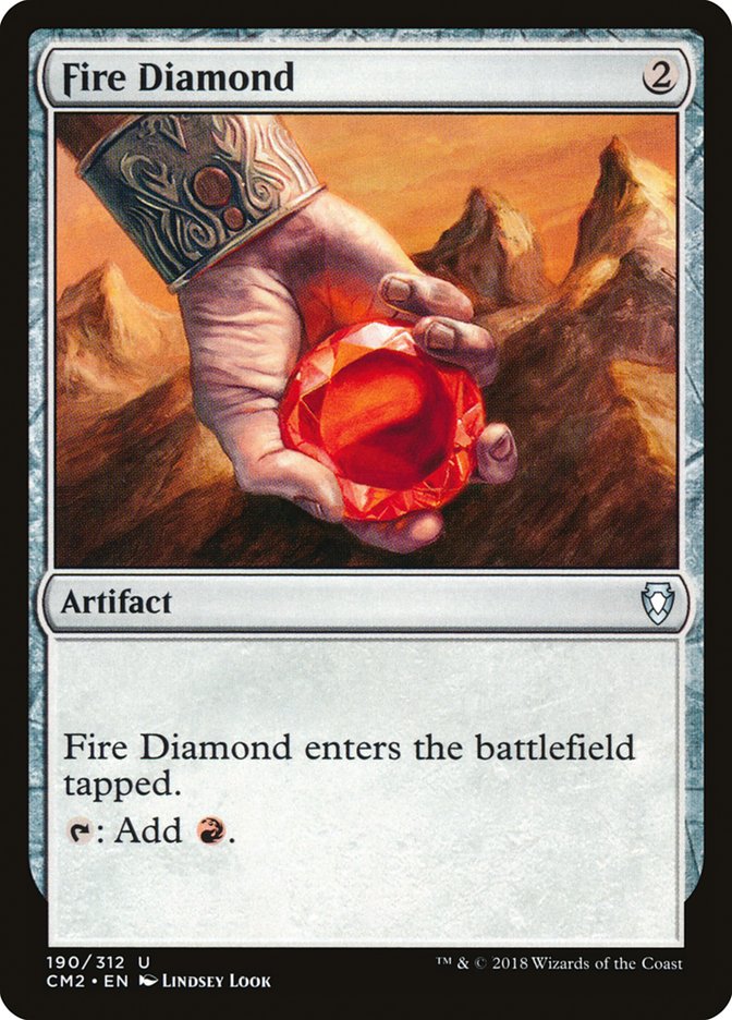 Diamante de Fogo / Fire Diamond - Magic: The Gathering - MoxLand