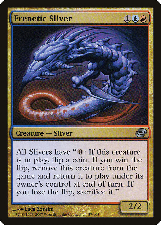 Fractius Frenético / Frenetic Sliver - Magic: The Gathering - MoxLand