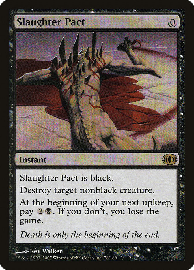 Pacto de Massacre / Slaughter Pact - Magic: The Gathering - MoxLand