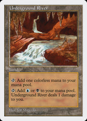 Rio Subterrâneo / Underground River - Magic: The Gathering - MoxLand