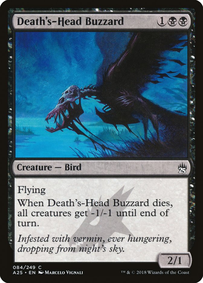 Busardo Cabeça-da-Morte / Death's-Head Buzzard - Magic: The Gathering - MoxLand