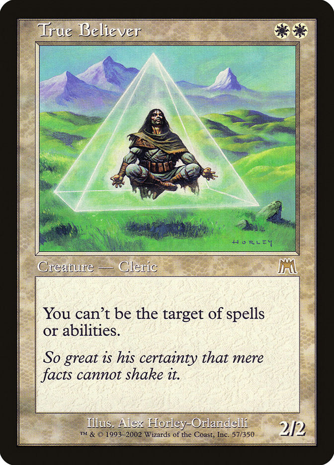 Adepto da Verdade / True Believer - Magic: The Gathering - MoxLand