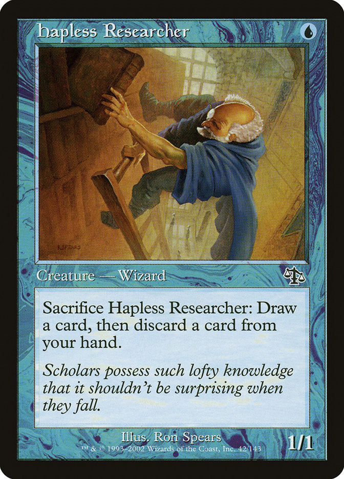 Pesquisador Desafortunado / Hapless Researcher - Magic: The Gathering - MoxLand