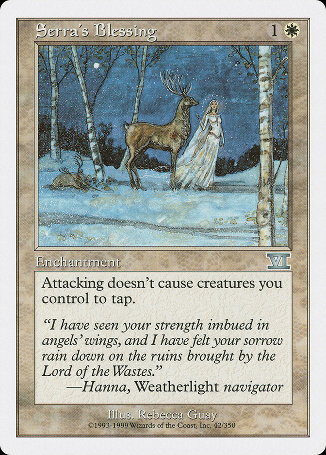 Bênção de Serra / Serra's Blessing - Magic: The Gathering - MoxLand
