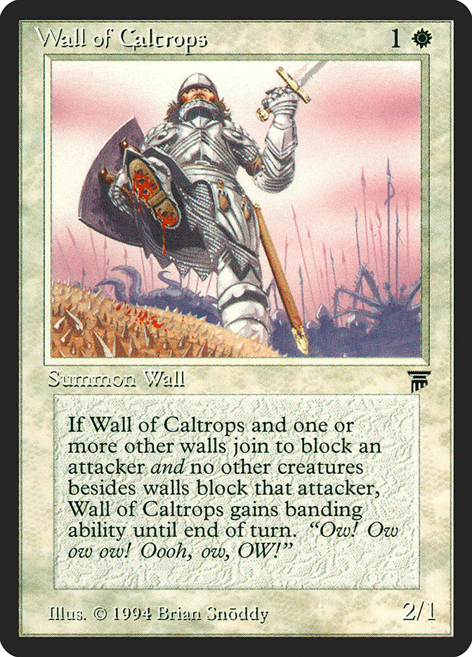 Wall of Caltrops / Wall of Caltrops - Magic: The Gathering - MoxLand