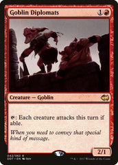 Diplomatas Goblins / Goblin Diplomats - Magic: The Gathering - MoxLand