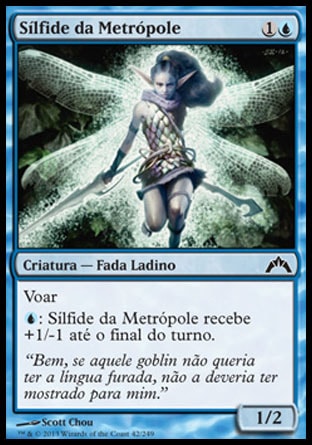 Sílfide da Metrópole / Metropolis Sprite - Magic: The Gathering - MoxLand