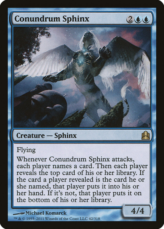 Esfinge da Charada / Conundrum Sphinx - Magic: The Gathering - MoxLand