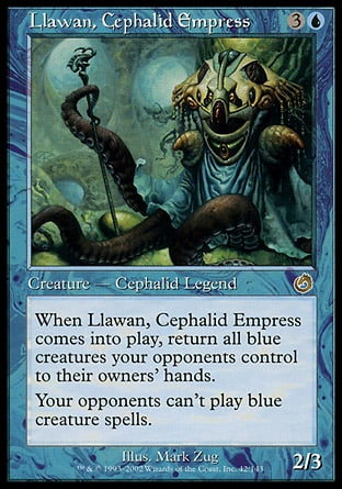 Llawan, Imperatriz Cefálida / Llawan, Cephalid Empress - Magic: The Gathering - MoxLand