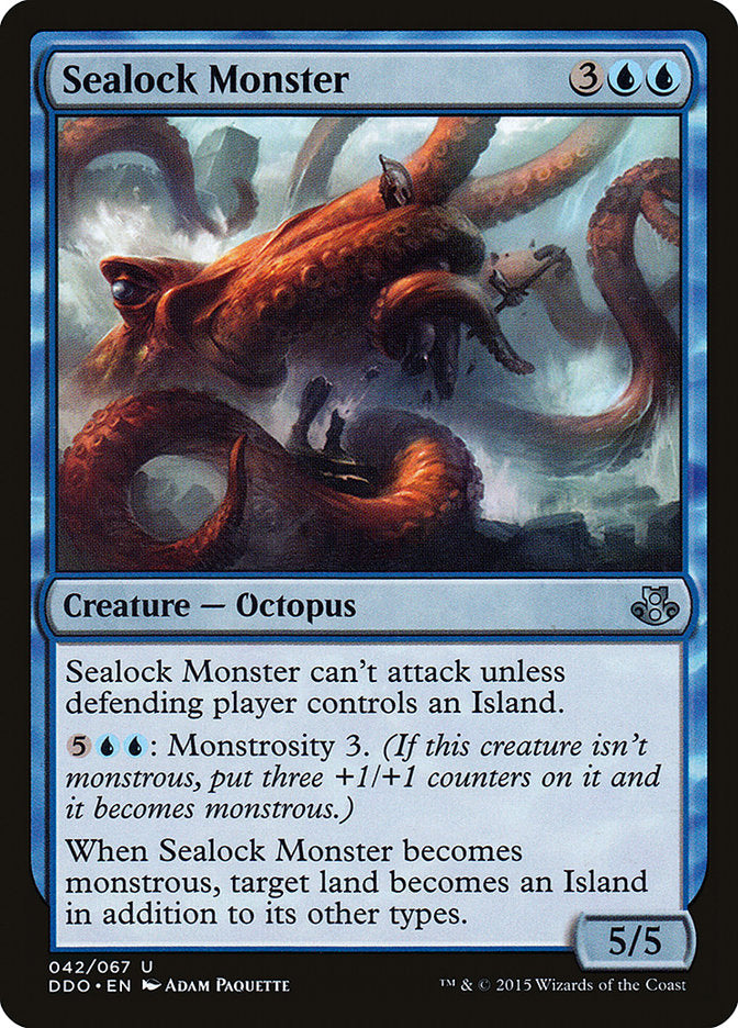 Monstro da Marmorra / Sealock Monster - Magic: The Gathering - MoxLand