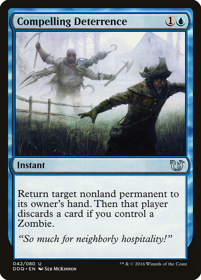 Dissuasão Convincente / Compelling Deterrence - Magic: The Gathering - MoxLand