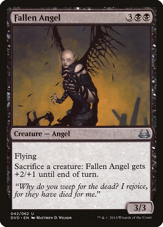 Anjo Caído / Fallen Angel - Magic: The Gathering - MoxLand