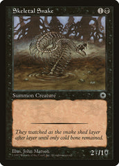 Skeletal Snake / Skeletal Snake - Magic: The Gathering - MoxLand