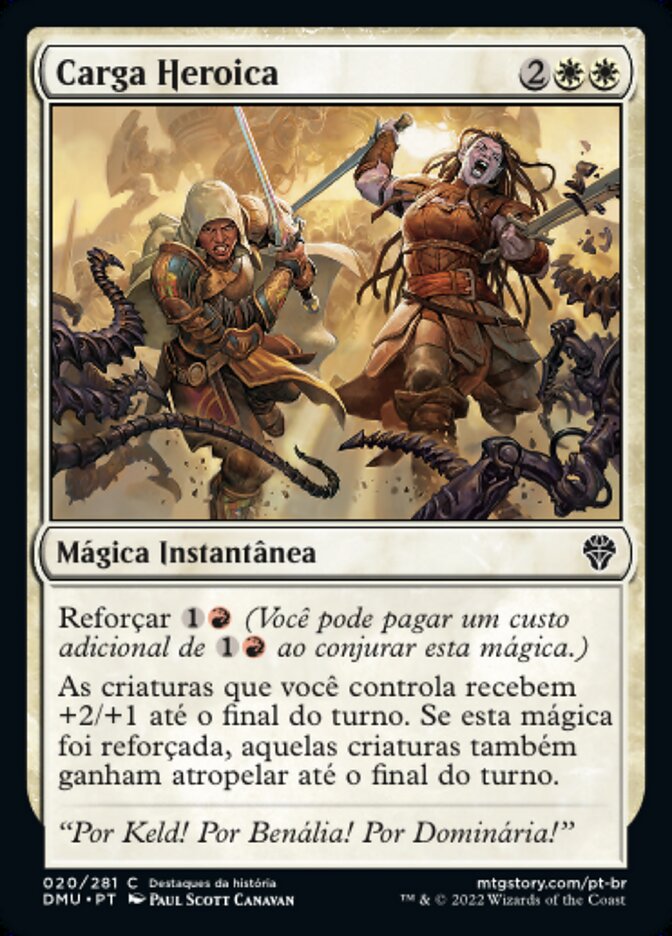 Carga Heroica / Heroic Charge - Magic: The Gathering - MoxLand