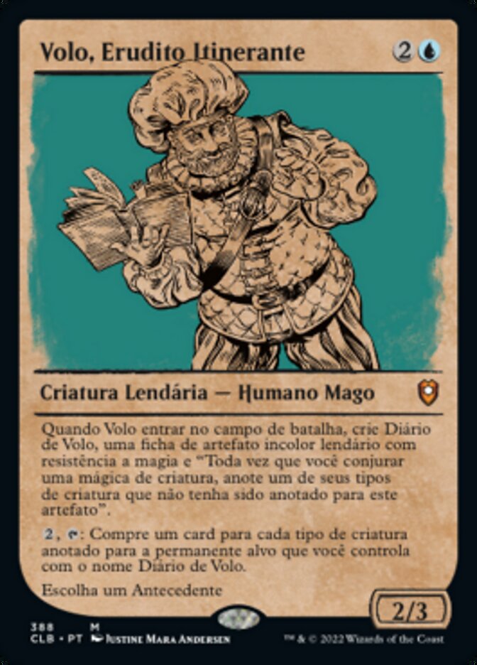 Volo, Erudito Itinerante / Volo, Itinerant Scholar - Magic: The Gathering - MoxLand