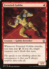 Goblin Ensandecido / Frenzied Goblin - Magic: The Gathering - MoxLand