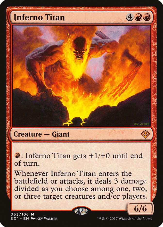 Titã do Inferno / Inferno Titan - Magic: The Gathering - MoxLand