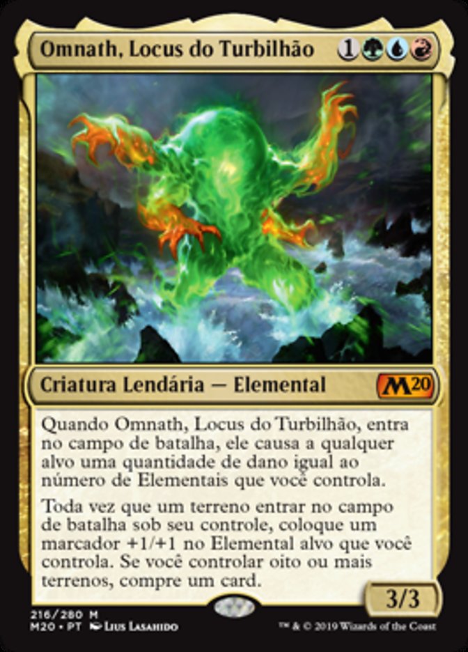 Omnath, Locus do Turbilhão / Omnath, Locus of the Roil - Magic: The Gathering - MoxLand