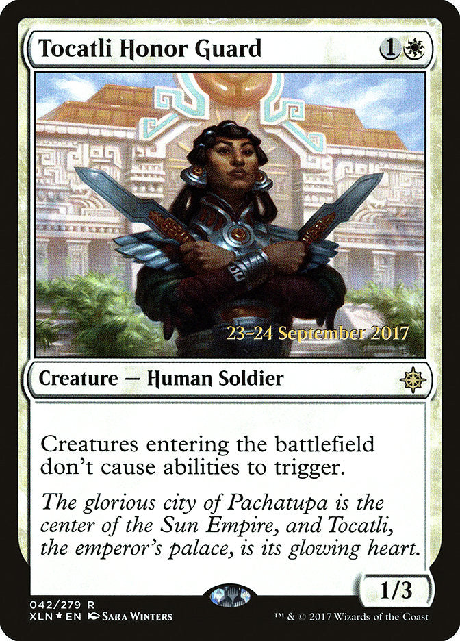 Guarda de Honra do Tocatli / Tocatli Honor Guard - Magic: The Gathering - MoxLand