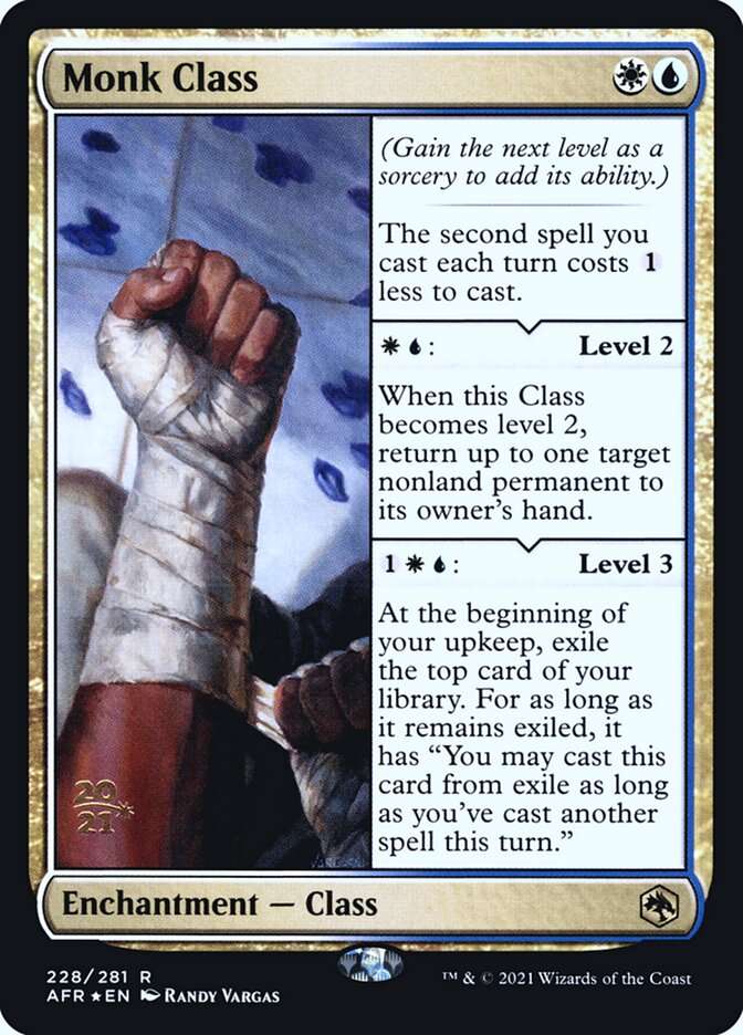 Classe: Monge / Monk Class - Magic: The Gathering - MoxLand