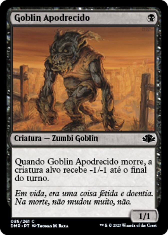 Goblin Apodrecido / Festering Goblin - Magic: The Gathering - MoxLand