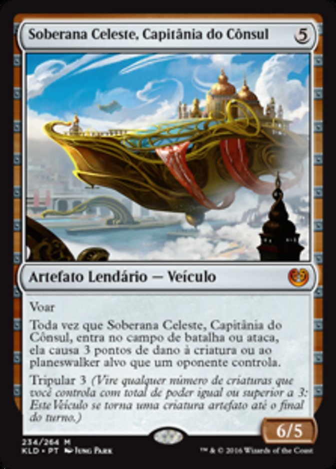 Soberana Celeste, Capitânia do Cônsul / Skysovereign, Consul Flagship - Magic: The Gathering - MoxLand