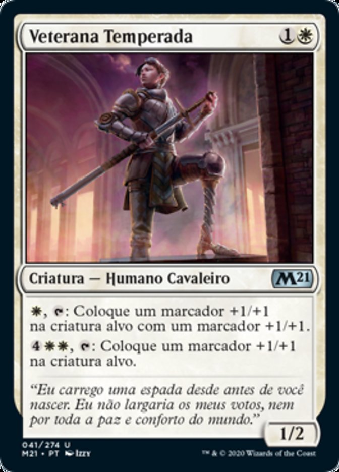 Veterana Temperada / Tempered Veteran - Magic: The Gathering - MoxLand
