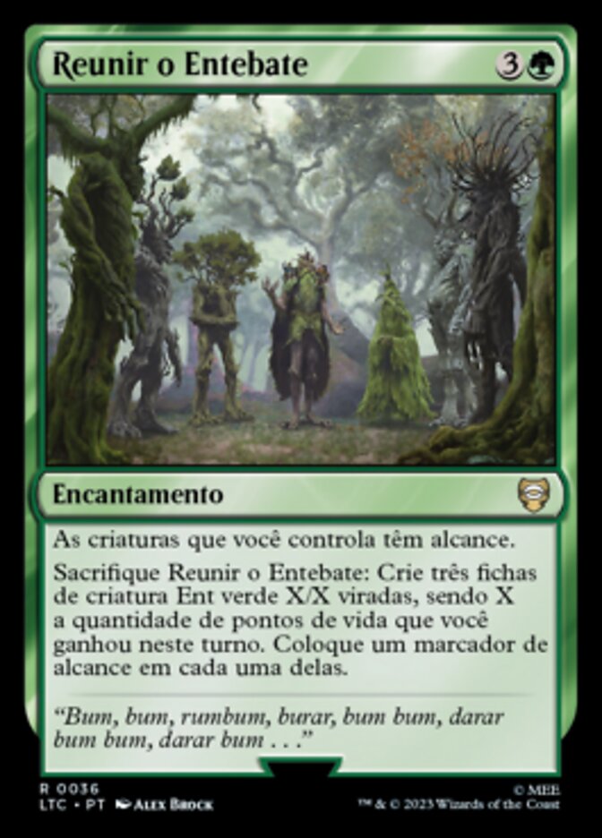 Reunir o Entebate / Assemble the Entmoot - Magic: The Gathering - MoxLand