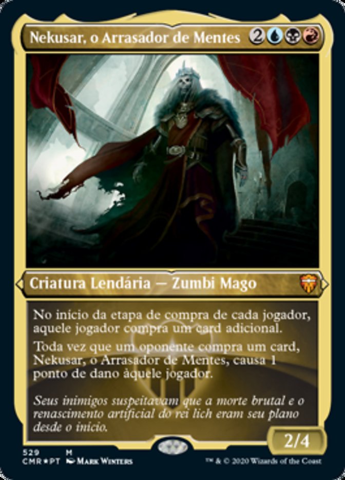 Nekusar, o Arrasador de Mentes / Nekusar, the Mindrazer - Magic: The Gathering - MoxLand