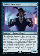 Concierge Sinistra / Sinister Concierge - Magic: The Gathering - MoxLand