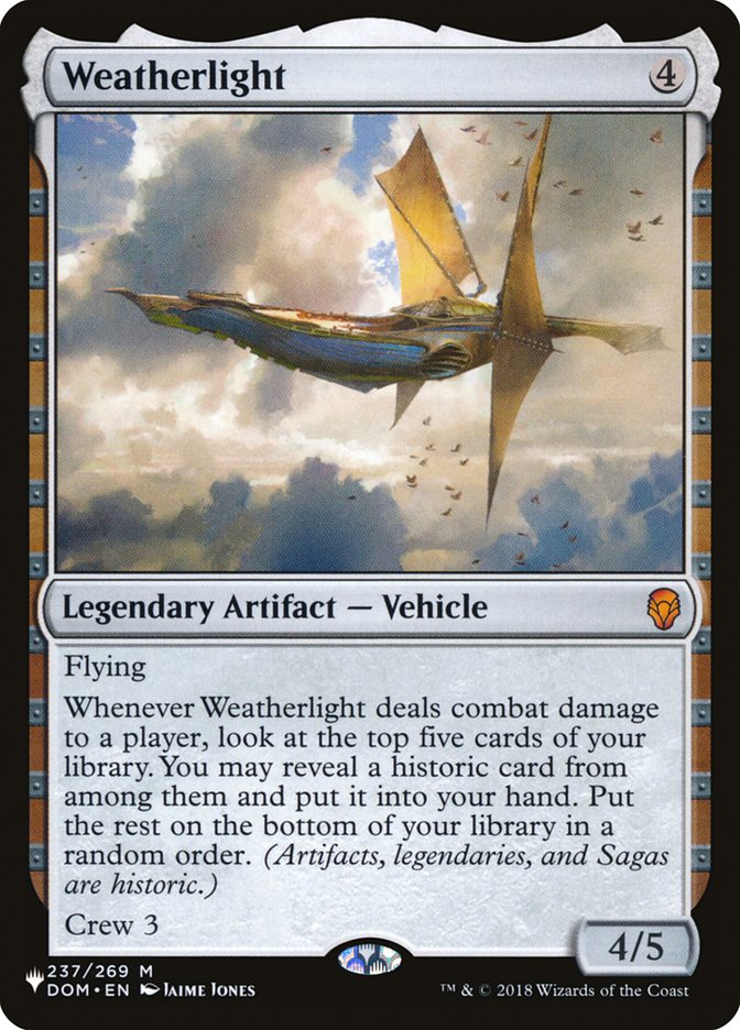 Bons Ventos / Weatherlight - Magic: The Gathering - MoxLand